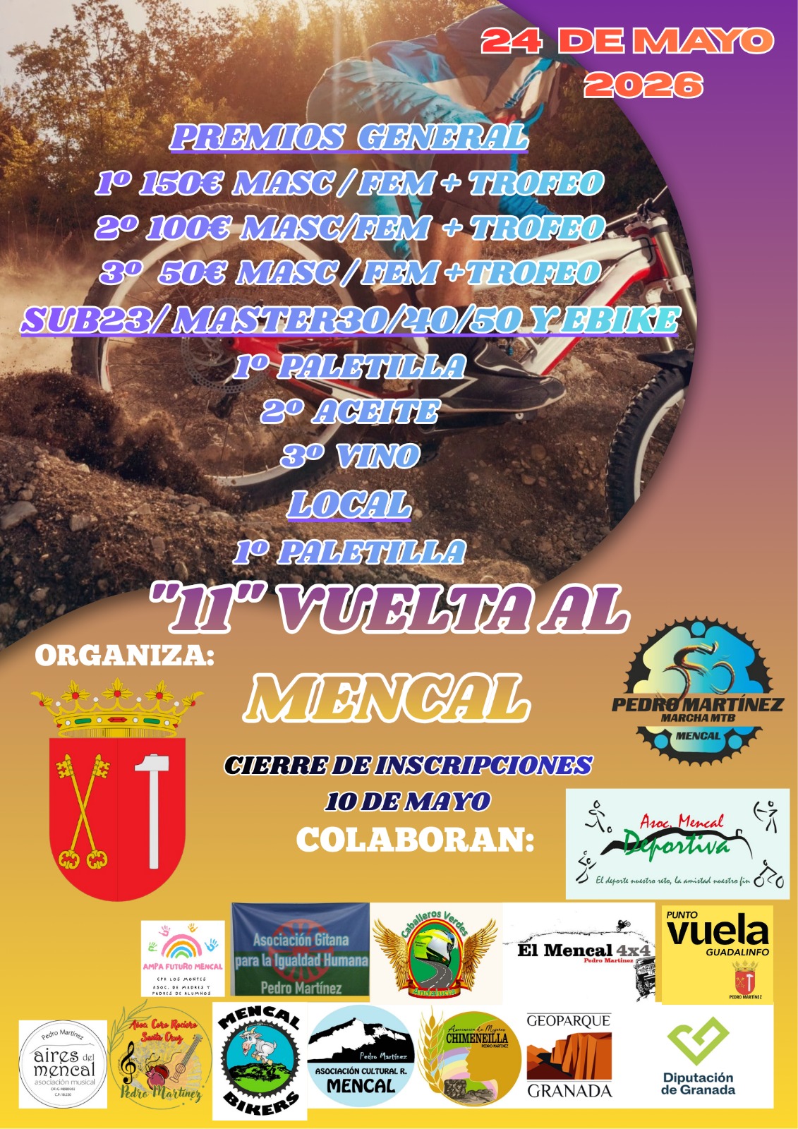 XI VUELTA AL MENCAL BTT - PEDRO MARTINEZ